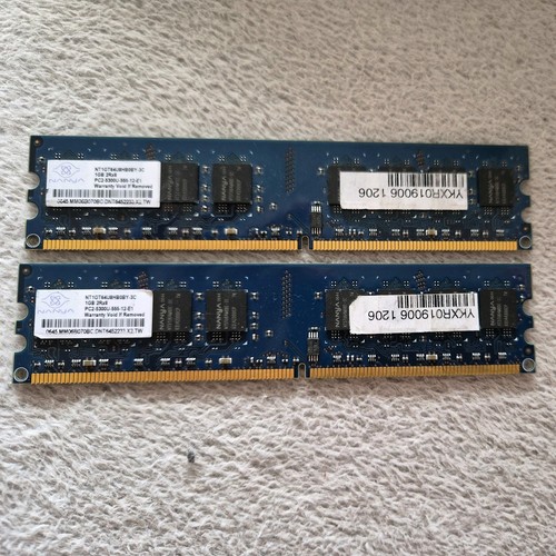 2gb ram nanya - ram, (2x1gb)
