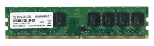Arbeitsspeicher swissbit 2gb - arbeitsspeicher,