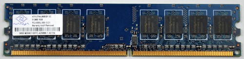 Nanya nt512t64u88b0by 512mb - nanya, nt512t64u88b0by-3c