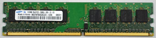 Samsung 512mb ddr2 667 - 512mb, ddr2-667