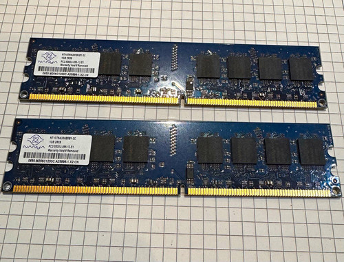 Nanya 1gb 2gb ddr2 - 1gb,