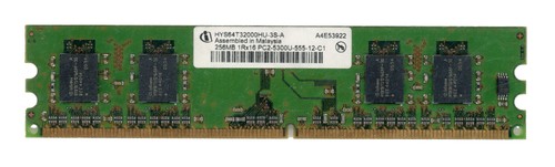 Infineon 256mb ddr2 pc2 5300u - 256mb, pc2-5300u