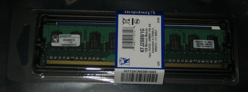 1gb kingston ddr2 ram - 1x,
