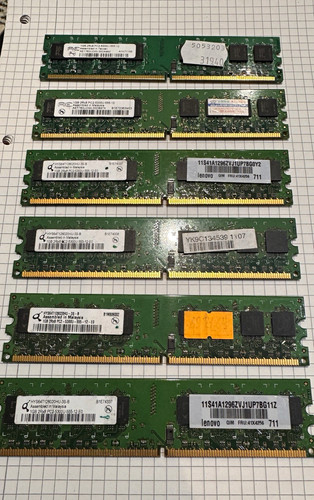 Qimonda 1gb 6gb - qimonda,